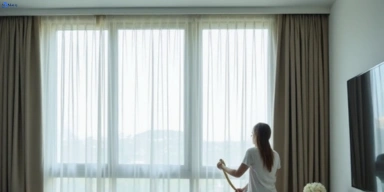 Delicate sheer drape cleaning waterford-west Matty Curtain Cleaning