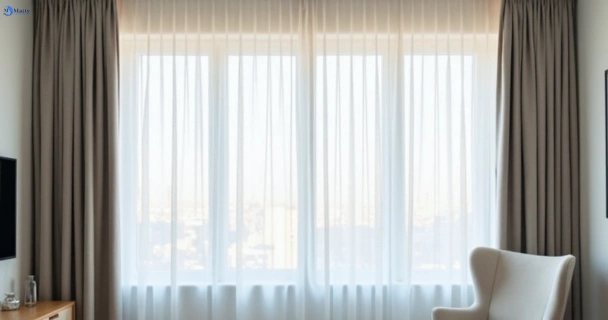 Restored vibrant drapes in waterford-west QLD after Matty Curtain Cleaning